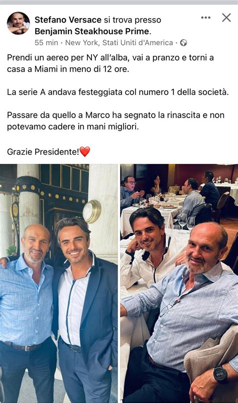 cessione sampdoria versace